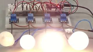 Arduino controlling Neopixel Optocouplers [upl. by Assirual]