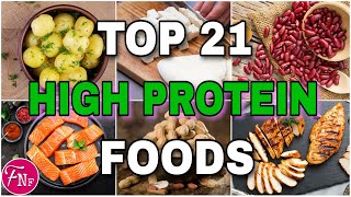 ✅ High Protein Foods  Protein Rich Foods For Weight Gain [upl. by Nawyt]