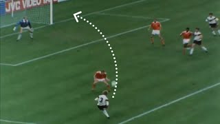 Andreas Brehme amazing goal vs Netherlands  Fifa World Cup 1990 GreatestWorldCupGoals [upl. by Nyvlem412]