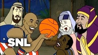 TV Funhouse The Harlem Globetrotters First Christmas  SNL [upl. by Rausch56]