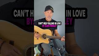 Cant Help Falling in Love by Elvis Presley  Easy Guitar Lesson [upl. by Eugnimod571]