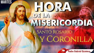 LA HORA DE LA MISERICORDIA Coronilla dela Divina Misericordia Santo Rosario de hoy martes 9 de abril [upl. by Yrocal]