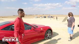 Diamond Platnumz  Eneka Behind The Scene part 1 [upl. by Ahsoet]