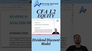 CFA L2 Equity Dividend Discount Model [upl. by Aronoh]