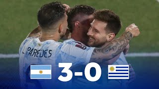 Eliminatorias  Argentina 30 Uruguay  Fecha 5 [upl. by Ardnak]