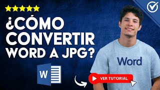 CONVERTIR WORD JPG  ⌨️ Aprende a Convertir un Archivo Word ⌨️ [upl. by Henebry576]