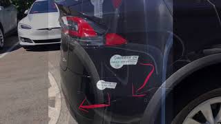 What NOT to Do  Tesla Model S 3 X HOV Decal [upl. by Attenrev]