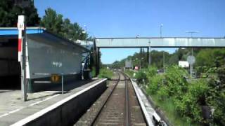 Führerstandsmitfahrt SBahn Berlin Flughafen Schönefeld  Adlershof [upl. by Suilenroc43]