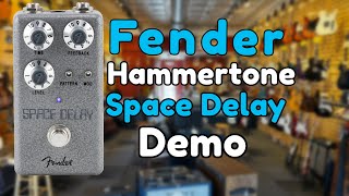 Is the Fender Hammertone Space Delay Pedal Worth It Review amp Demo [upl. by Neillij]