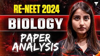 RENEET 2024 Paper Detailed Analysis  RENEET Biology Paper Analysis  NTA Scam 2024  Seep Pahuja [upl. by Berriman]