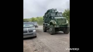 American M1224 MaxxPro MRAP is used by the Armed Forces of Ukraine in Kharkiv region [upl. by Krm228]