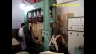 High Frequency Plywood Bending Machine Three direction pressure [upl. by Toma]