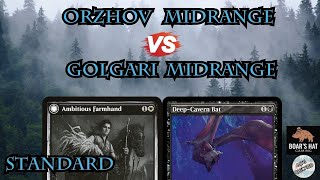 Orzhov Midrange VS Golgari Midrange MTG Standard [upl. by Dolli]