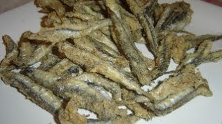 Boquerones fritos [upl. by Clauddetta]