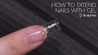 How To Extend Nails with Gel [upl. by Heddy]