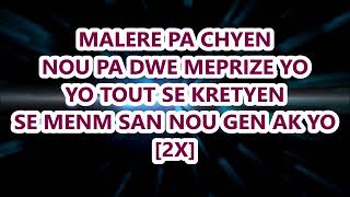 tines salvant  malere pa chyen pawol [upl. by Loutitia]