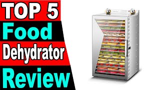 TOP 5 Best Food Dehydrator Review 2024 [upl. by Arehahs]