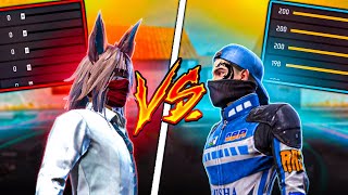 SENSI NO MÍNIMO VS SENSI NO MÁXIMO QUAL VENCE ESSE X1 NO FREE FIRE [upl. by Llevel]