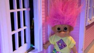 A Troll Doll Sings The Waffle Song [upl. by Ellenahs793]