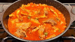 Guisado de chuleta de puerco ENTOMATADO te GUSTARA [upl. by Alex2]