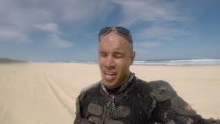 Fraser Island Adventures Solo on a motorbike [upl. by Adolpho303]