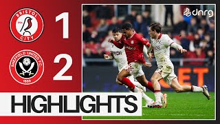 Bristol City 12 Sheffield United  Highlights [upl. by Arnie]