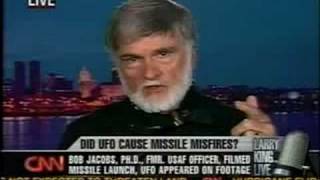 UFO shoots at missile CNN [upl. by Immak]