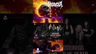 Nervosa  Seed of Death 2023 almafuerte metal rock metalmexicano [upl. by Anibor452]