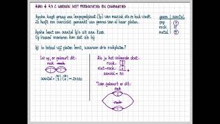 havo A 42 C Werken met permutaties en combinaties [upl. by Burwell]