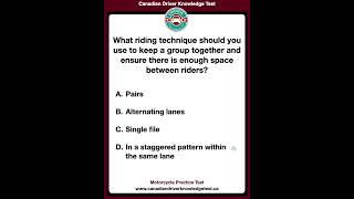 Motorcycle Practice Test canadiandrivingtest learn motorcycle [upl. by Aldin]