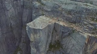 Preikestolen Norway  Skandinavian Tour  DJI Spark Drone video [upl. by Bibi794]