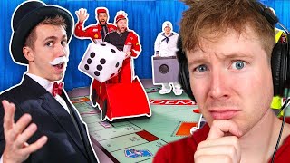 SIDEMEN MONOPOLY IN REAL LIFE REACTION [upl. by Eelah421]