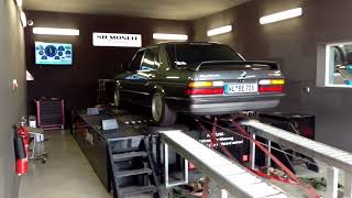 Alpina B7 Turbo E28 Leistungsprüfstand [upl. by Atin748]