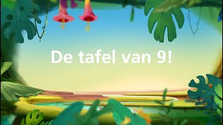 Tafels oefenen met Semsom tafelliedjes  De tafel van 9 [upl. by Jarrell]