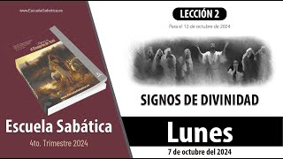 Escuela Sabática  Lunes 7 de octubre del 2024  Lección Alumnos [upl. by Sivlek]