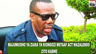 ZITO KABWE  NJOMBE BADO IMELALA KISIASA NIMEONA LUDEWA KUMECHANGAMKA [upl. by Eener]