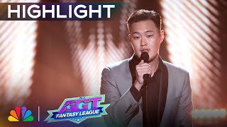 EnkhErdene SURPRISES the crowd with quotAlways On My Mindquot  SemiFinals  AGT Fantasy League 2024 [upl. by Laine]