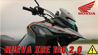 NUEVA¡¡ Honda XRE 190 2025  Actualizacion  Precio  Llega a COLOMBIA [upl. by Vargas]