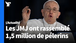 Le pape clôture les JMJ de Lisbonne devant 15 million de pèlerins [upl. by Valdis803]