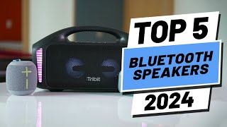 Top 5 BEST Bluetooth Speakers in 2024 [upl. by Kitarp]