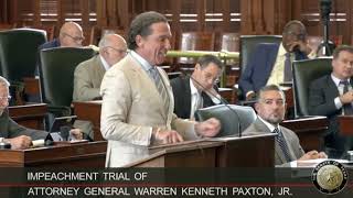 Ken Paxton Impeachment Tony Buzbee Destroys Gregg Cox [upl. by Kettie]