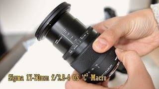 Sigma 1770mm f284 OS Macro C lens review with samples [upl. by Christis]