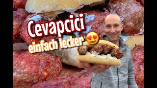 Cevapcici wie aus dem Urlaub einfach selber machen  Westmünsterland BBQ [upl. by Aisile]