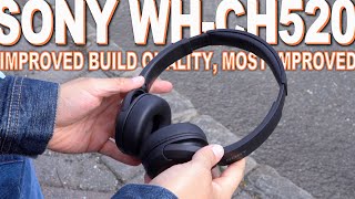 Sony WHCH520 Review  They Have Improved Build Quality Just Like The WHCH720N [upl. by Emyle]