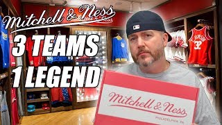 MITCHELL amp NESS THROWBACK JERSEY  3 TEAMS 1 LEGEND  TBT EP 4 [upl. by Aliuqehs987]