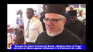 TOGO  Arrivé de Monseigneur Athanase KAYEMBE sur la Paroisse de léglise Orthodoxe de Lomé [upl. by Nnyleitak226]