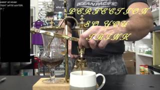 How we set up the Belgium Siphon Coffee Maker [upl. by Apurk]