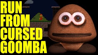 Him Run from Cursed Goomba Jumpscare Mari0 Map Pack [upl. by Elleb]