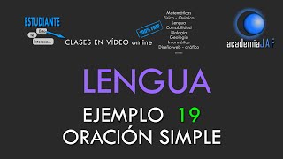 Identificar perífrasis verbal en análisis sintáctico de oración  Lengua Sintaxis  Ejemplo 19 [upl. by Oletta]