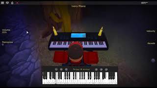 Luminous Sword  Sword Art Online by Yuki Kajiura on a ROBLOX piano [upl. by Aynosal627]